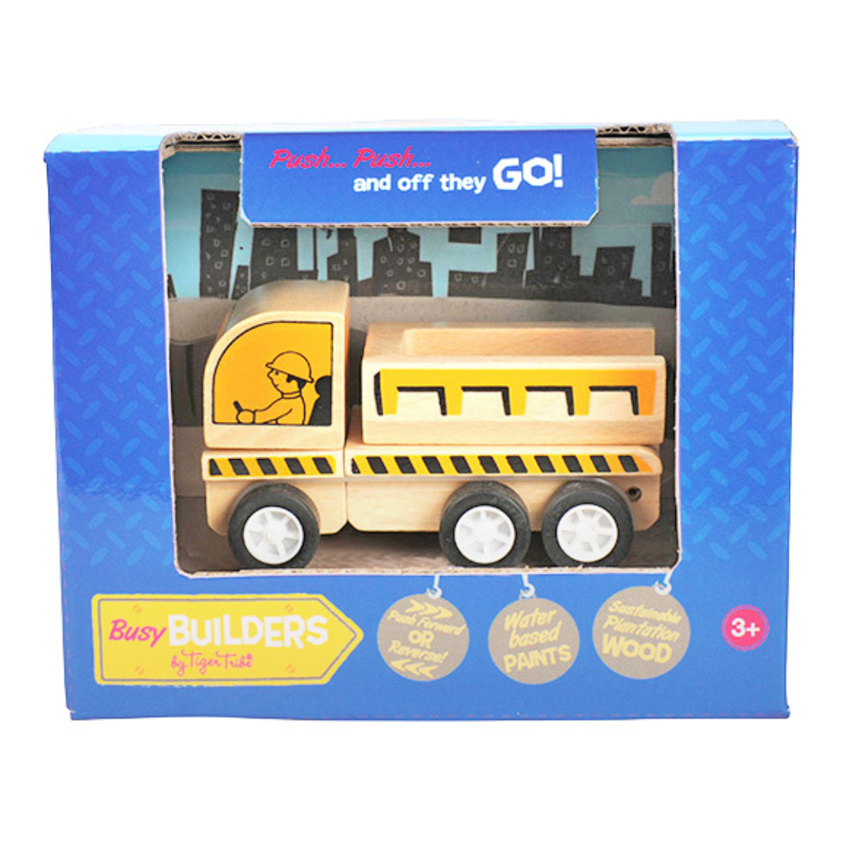 楽天市場】おもちゃ はたらくくるま工事現場 ダンプカー 木製 （ 木製