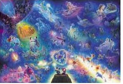 楽天市場】ディズニー500ピース オールスターシンフォニー 【光る