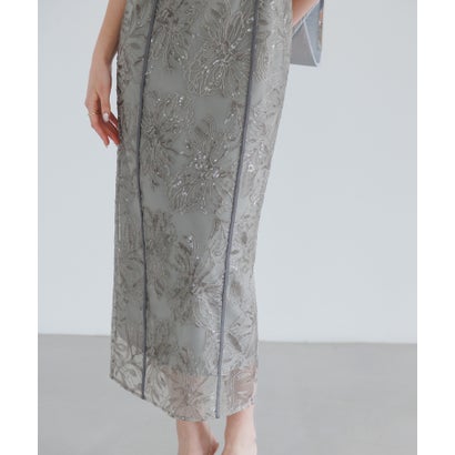 楽天市場】レジャ Leja アシンメトリーシアーフラワードレス美脚効果