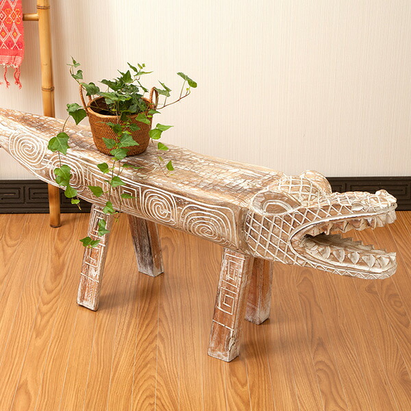 楽天市場】【最大1万円OFFクーポン】ワニ サイドテーブル 動物