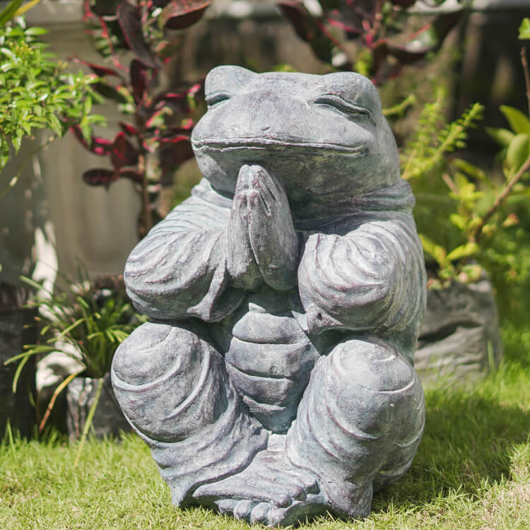 Daum ドームのラッキーフロッグ、かえるの置物 蛙 カエル Daum ドーム