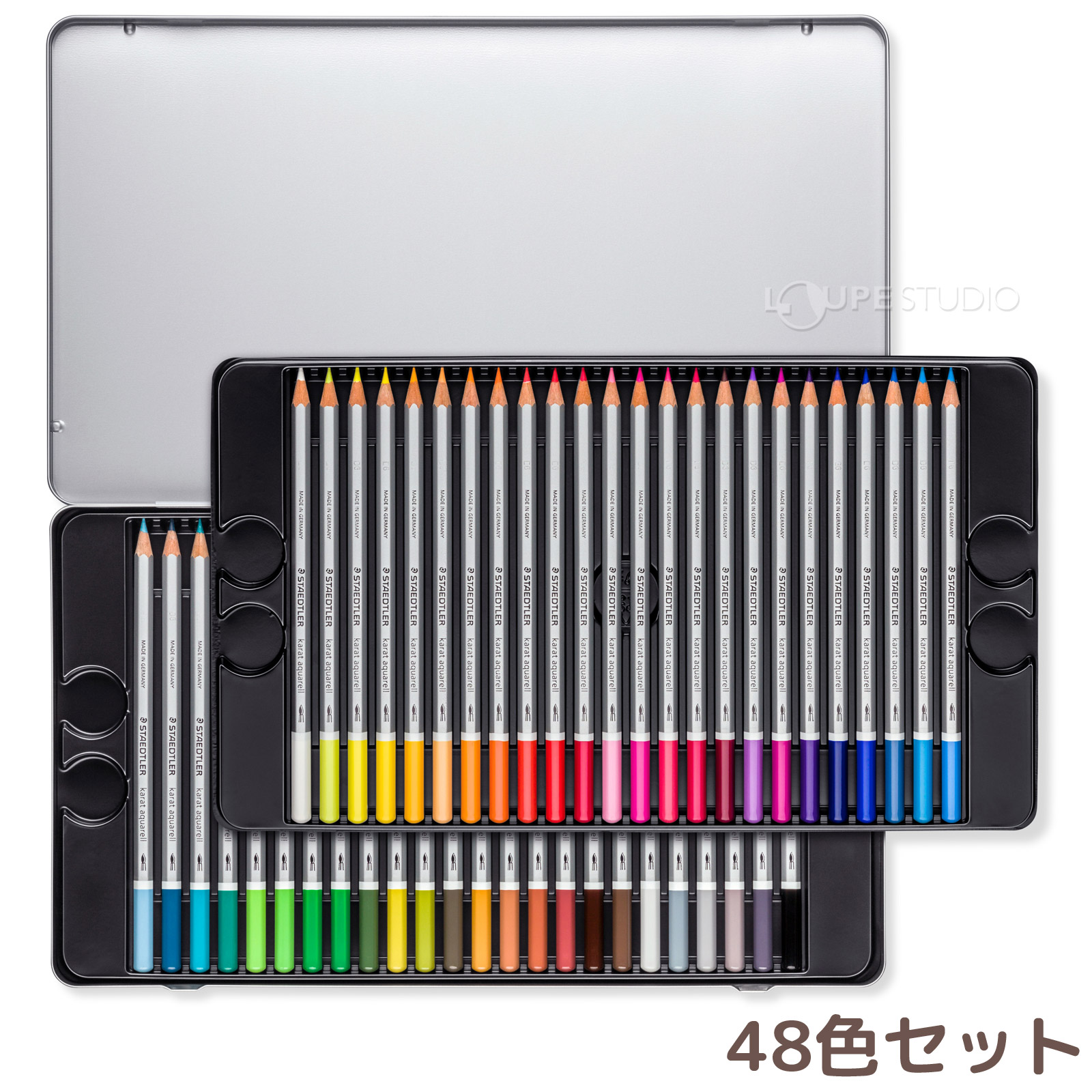 楽天市場】ステッドラー 色鉛筆 水彩 48色 大人 子供 文具 筆記具