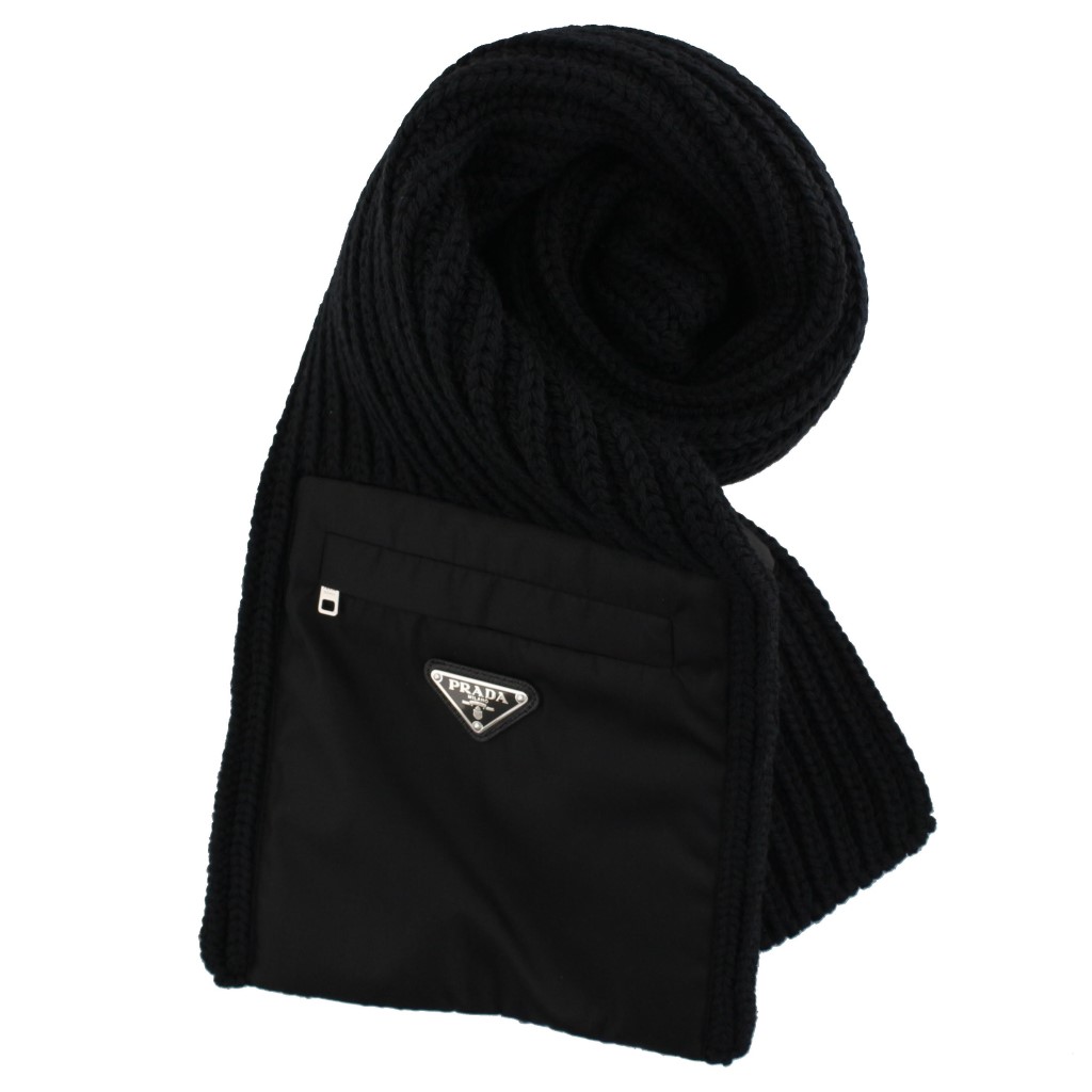 楽天市場】プラダ PRADA マフラー メンズ ブラック UMS354 1WTO S 202