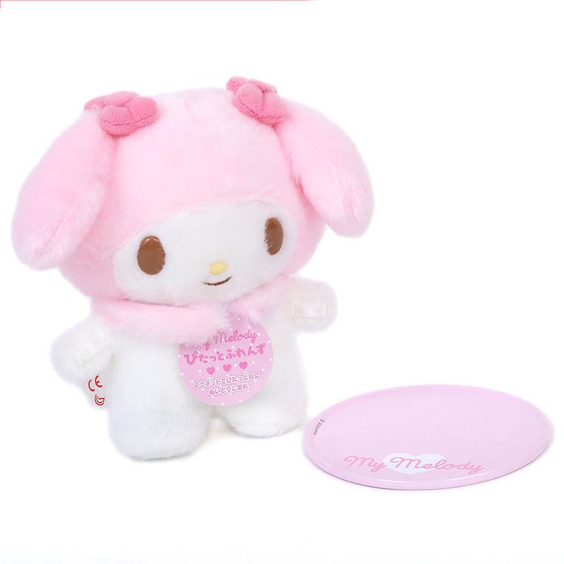 マイメロディ ぴたっとふれんずドール M おでかけ小物 カフェ小物 ぬい