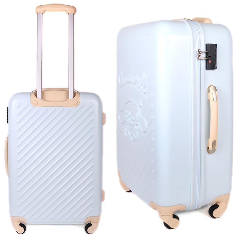 楽天市場】シナモロール キャリーケース キャリーバッグ 59L 360度回転