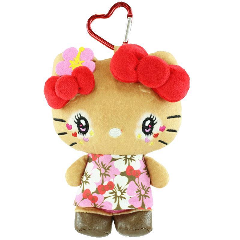 楽天市場】ハローキティ ポーチ ぬいぐるみポーチ コギャルマスコット