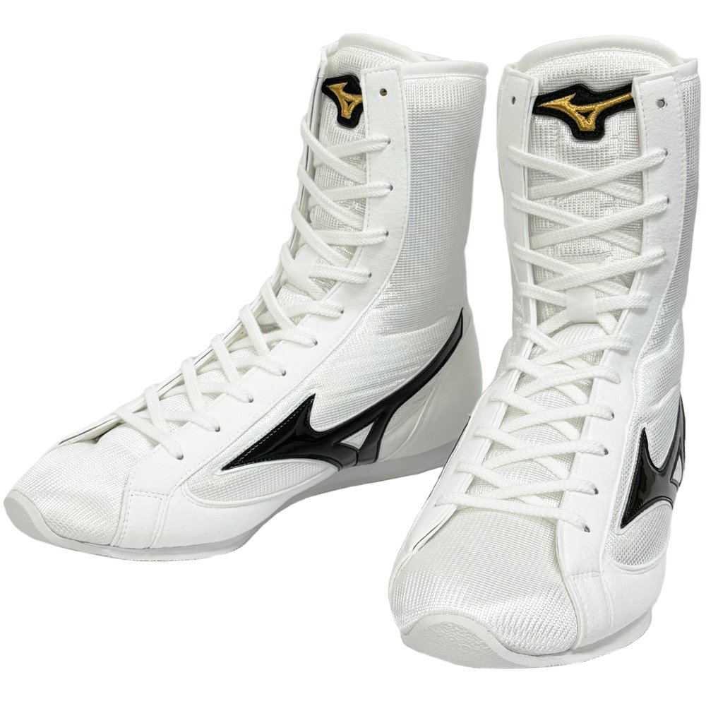 Mizuno ボクシングシューズ ホワイト Mizuno ボクシングシューズ