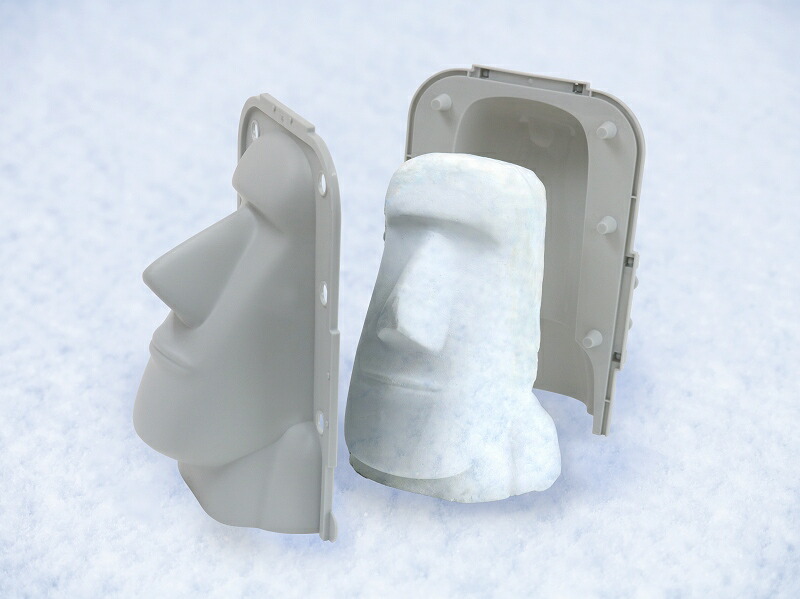 楽天市場】[雪玉メーカー モアイ] 無限モアイ製造機 [雪玉製造器