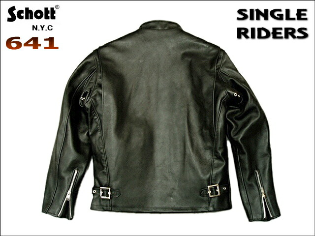 楽天市場】Schott(ショット) シングルライダース 641 アメリカ製