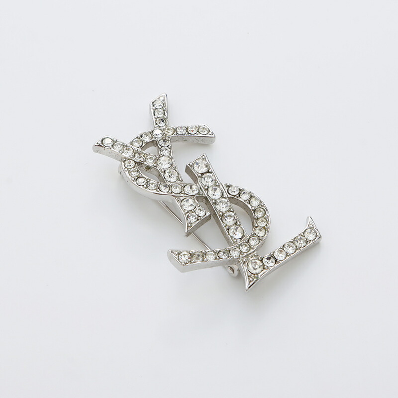 美品/希少】イヴサンローラン ブローチ カラーストーン ヴィンテージ