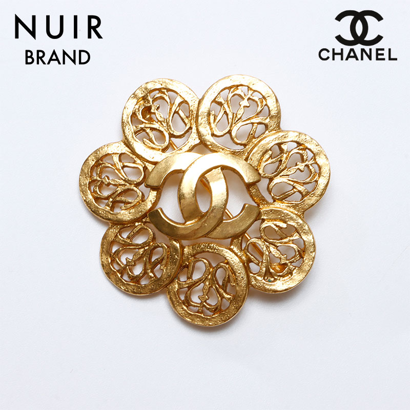CHANEL シャネル ブローチ ココマーク フラワー ココ アクセサリー