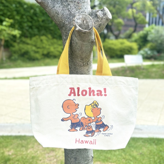 ハワイ限定 日焼けスヌーピー トートバッグ 日焼けスヌーピー トート