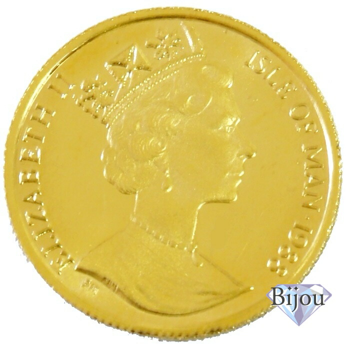 楽天市場】K24 マン島 キャット 金貨 コイン 1/10オンス 3.11g 1988年