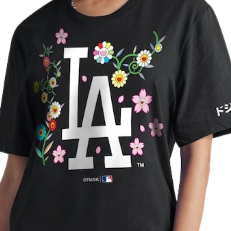 楽天市場】【クーポン配信中】村上隆 ×ドジャース コラボ Tシャツ 黒