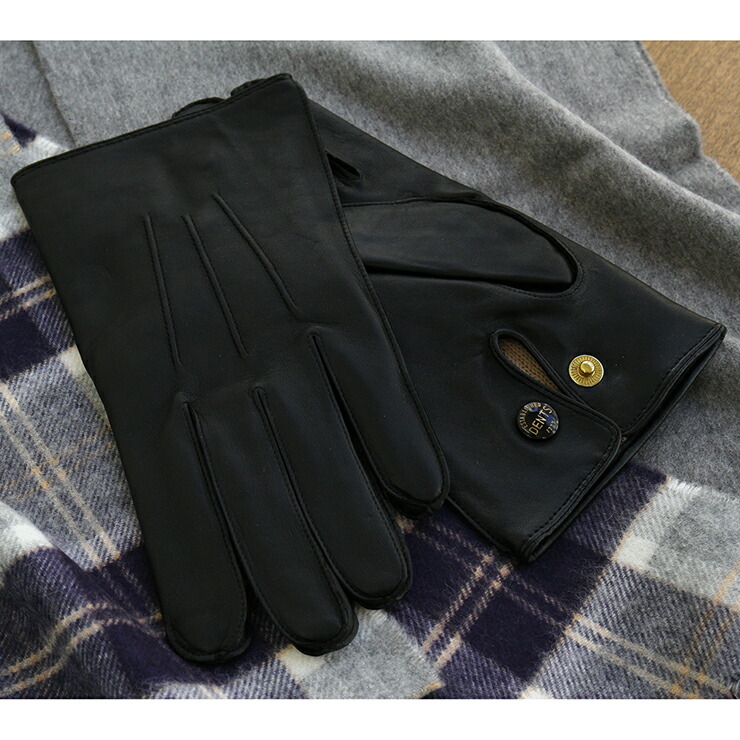 DENTS MENDIP 5-1510 サイズ7 1/2 ブラック DENTS（デンツ） 手袋