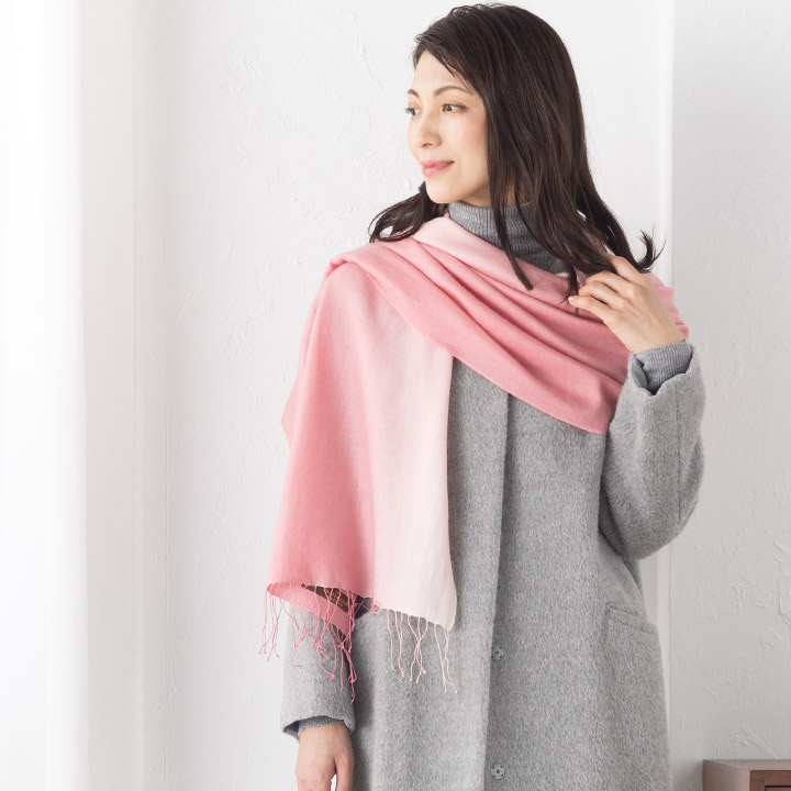 楽天市場】【訳あり】カシミヤ シルク ストール グラデーション 簡易