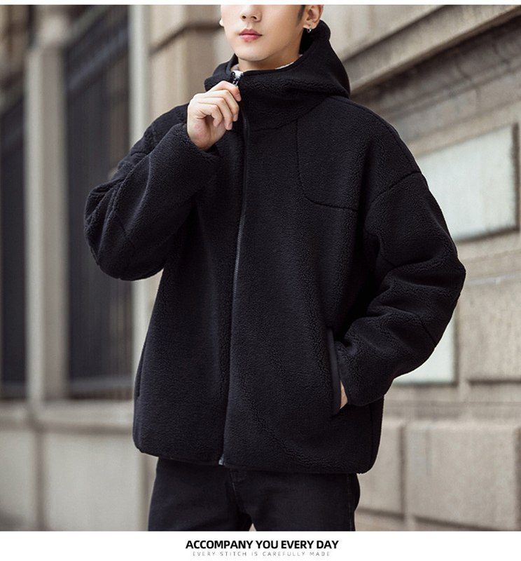 楽天市場】ボアジャケット フード付き ボアコート もふもふ ブルゾン