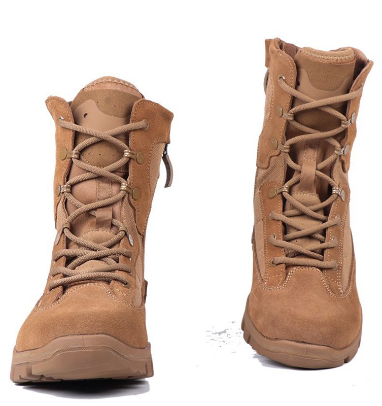 楽天市場】スエード コンバットブーツ 本革 ミリタリーブーツ 軍用靴