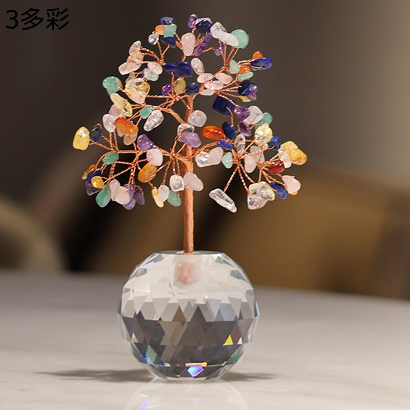 楽天市場】天然水晶樹 クリスタルツリー シトリン アメジスト ローズ