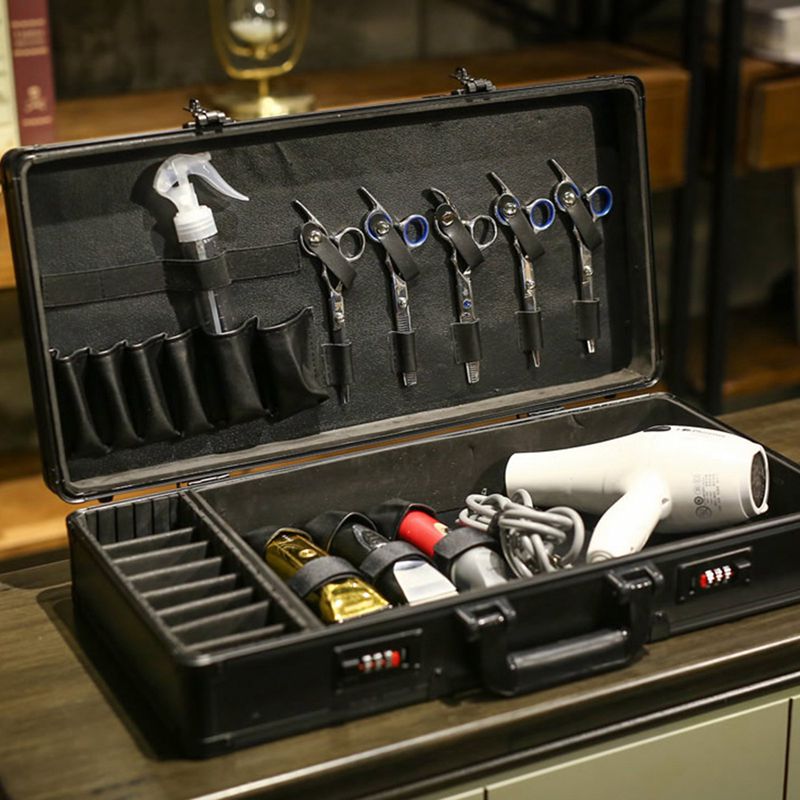 楽天市場】美容師専用ツールボックス シザーケース 10丁挿し コスメ