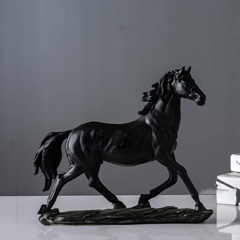 楽天市場】馬 オブジェ ポリレジン F アニマル ディスプレィ 動物