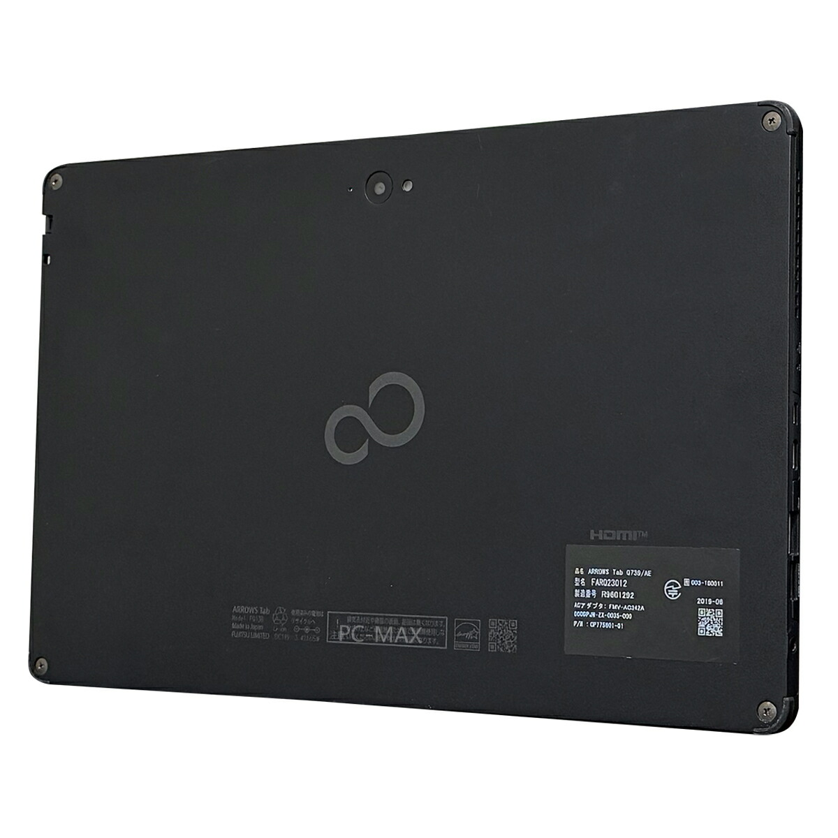 楽天市場】FMV ARRWOS Tab Q739 第8世代 Core i3 メモリ4GB SSD128GB