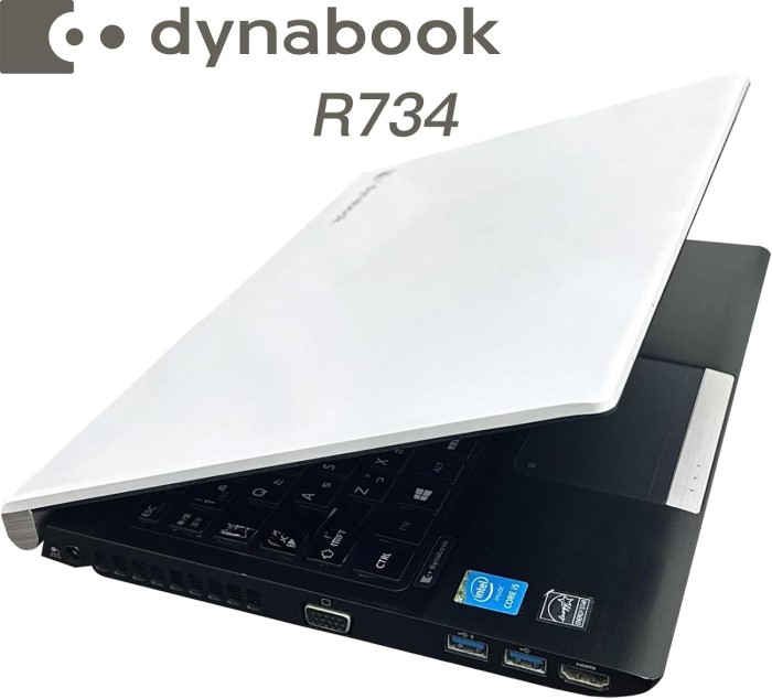 楽天市場】東芝ノート DynaBook R734、スリムコンパクトノートPC、軽量