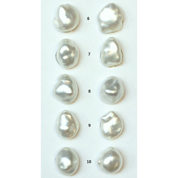 楽天市場】白蝶真珠ケシ ピアス ケシピアス ケシイヤリング 真珠ピアス