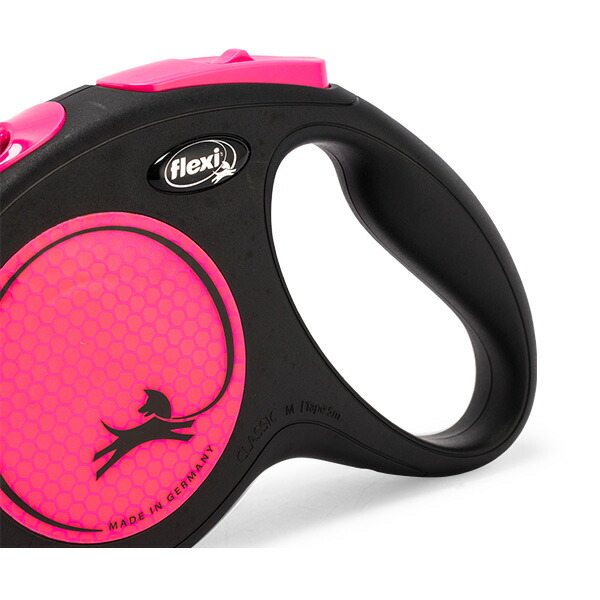 希少 flexi フレキシリード 3mリード ゼブラ柄 犬 ペット ピンク S