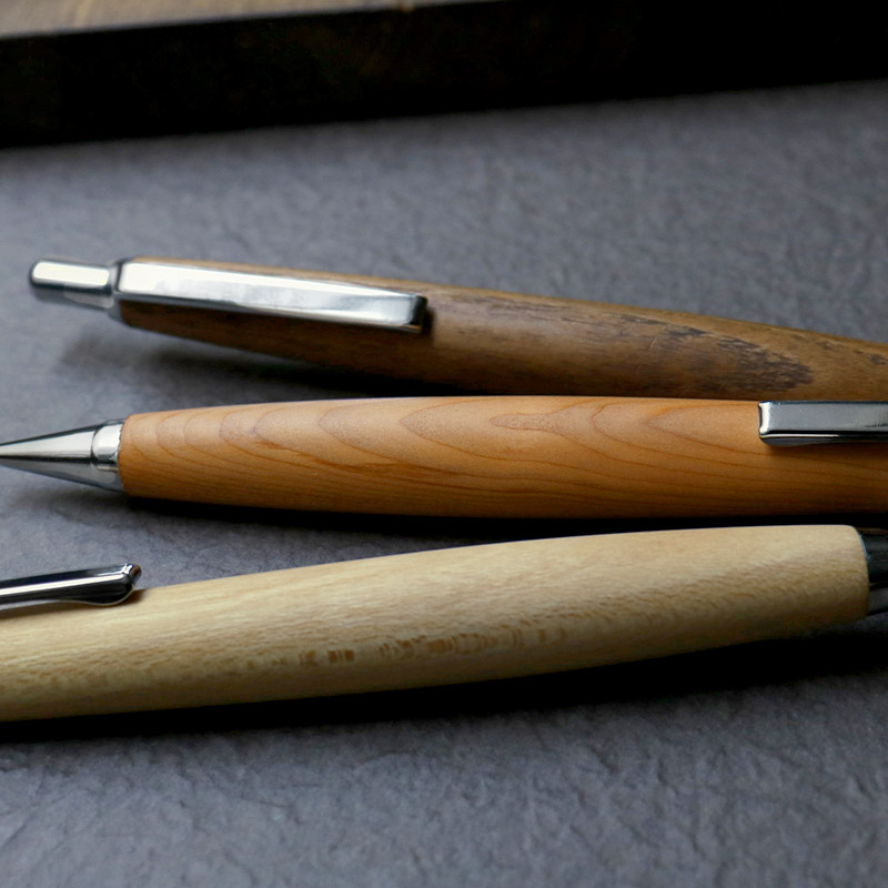 楽天市場】島田小割 製材所 木製 シャーペン 0.5mm シャープ ペンシル