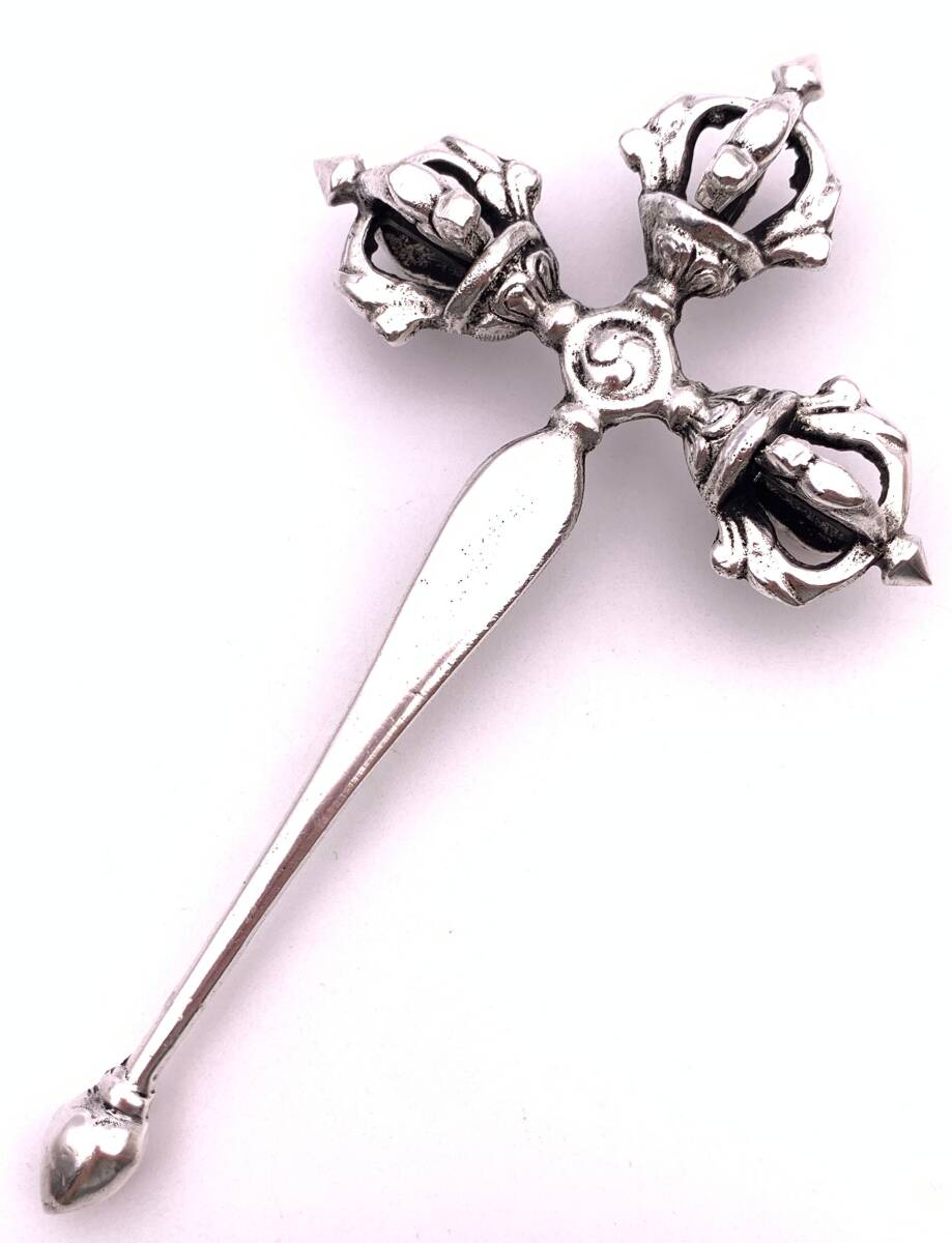 楽天市場】◇チベット密教法具 プルパ（密教宝剣）独鈷杵◇24