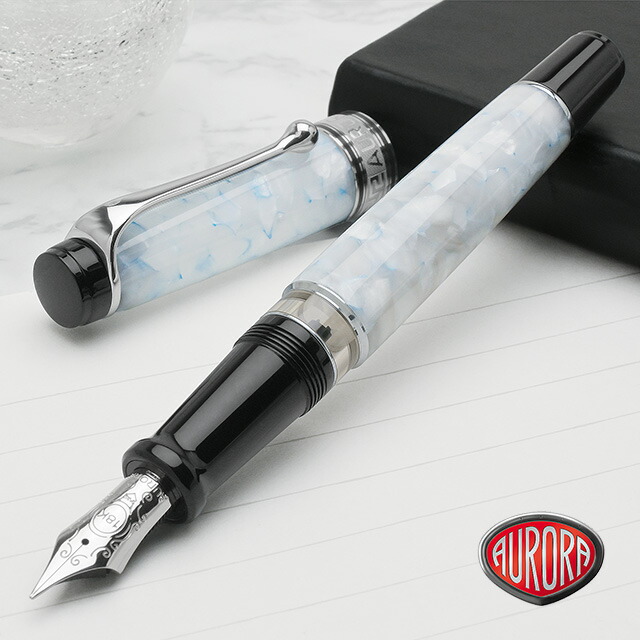 楽天市場】アウロラ 限定品 万年筆 オプティマ 366 ビアンカ AURORA