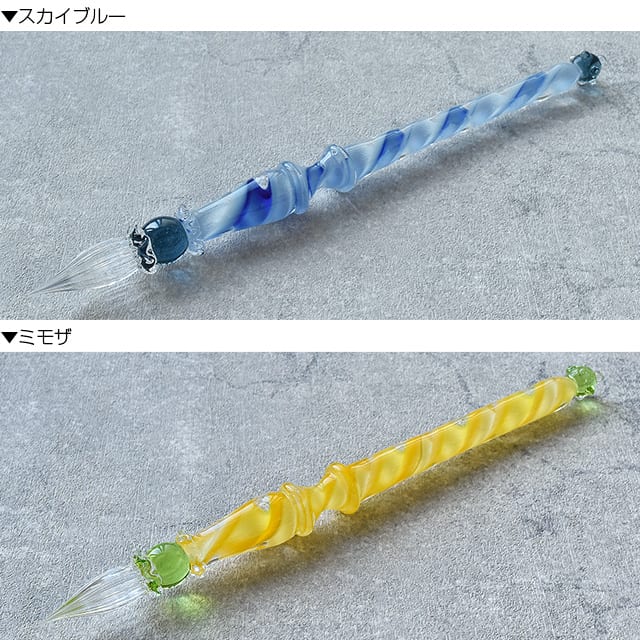楽天市場】即日発送 ガラスペン 日本製 コケシ リボンケーン Lollipop