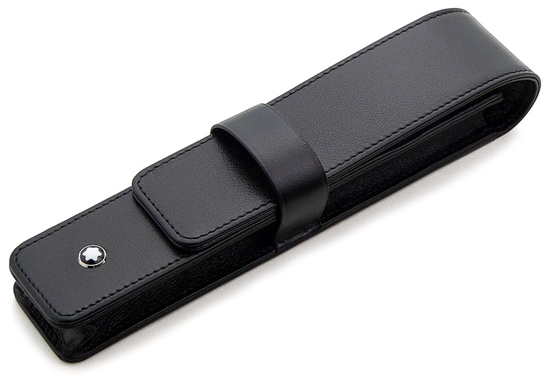 楽天市場】モンブラン ペンケース 30301 1本差ブラック U0014309
