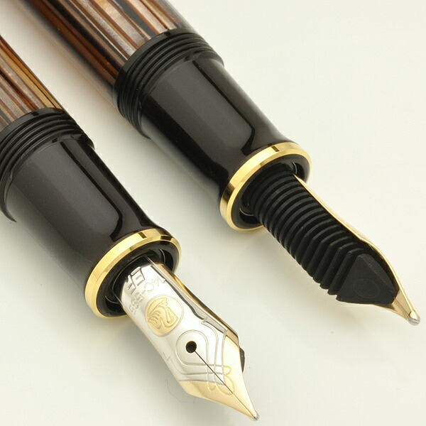 Pelikan400茶縞18K750万年筆字幅B吸入式 楽天市場】万年筆 ペリカン