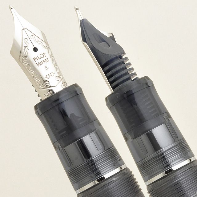 楽天市場】パイロット 万年筆 カスタム74 透明軸 FKKN-12SR 透明