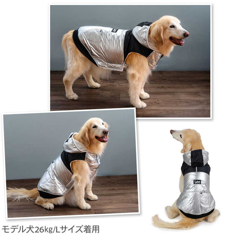 レア】犬服 Lee フード付き犬服 アウター ジャンバー ペットパラダイス
