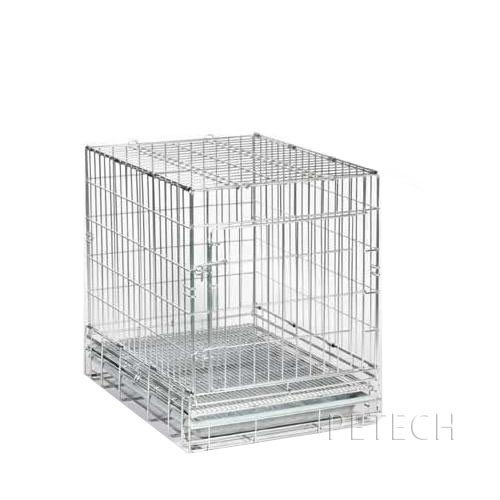 オールステンレス ケージ サークル プロ仕様！幅92×奥行63×高さ78 オールステンレス高級ドッグケージ 小型