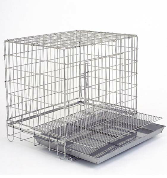 オールステンレス ケージ サークル プロ仕様！幅92×奥行63×高さ78 オールステンレス高級ドッグケージ 小型