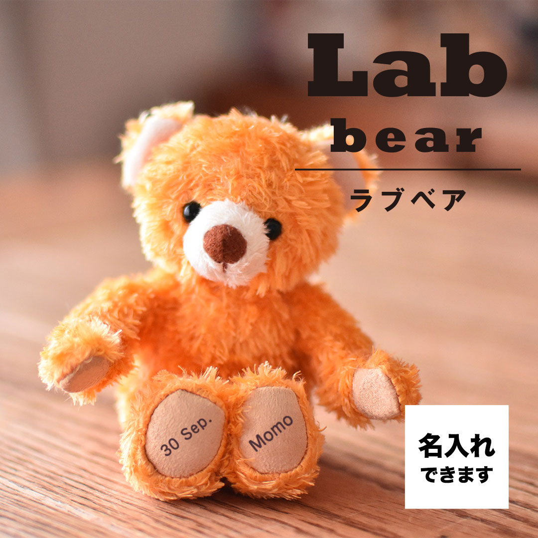 楽天市場】Labベア 身長12cm(4S) [名入れできます] ミニテディベア