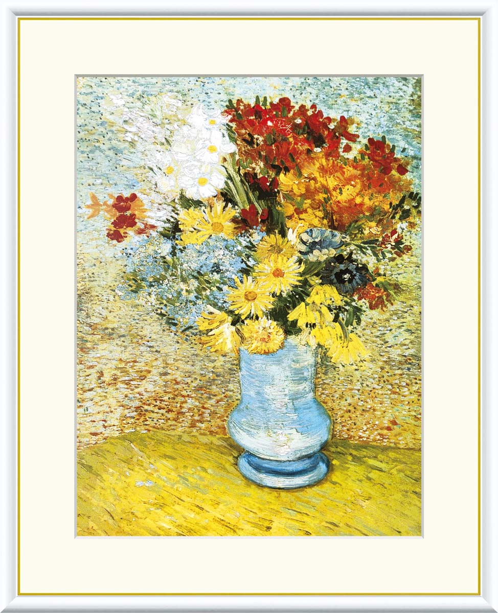 楽天市場】【アート 絵画】世界の名画 ゴッホ ひな菊とアネモネ 花
