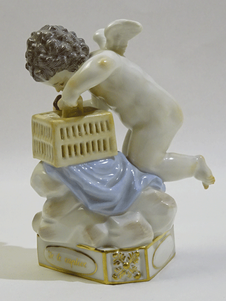 楽天市場】マイセン フィギュリン 陶磁器小立像 天使シリーズ 60215