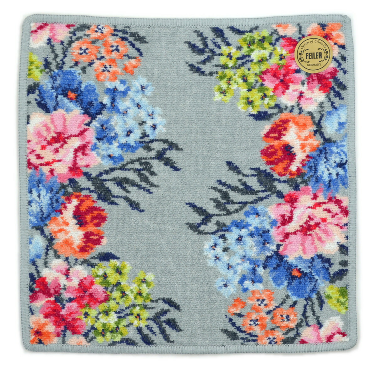 楽天市場】FEILER ベルプロフーモ ウォッシュタオル 30cm角 グレー