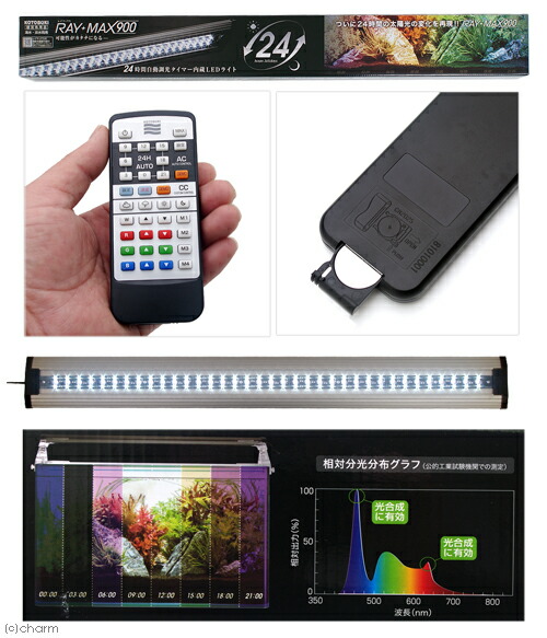 RAY-MAX900 24時間自動調光LEDライト 900mm