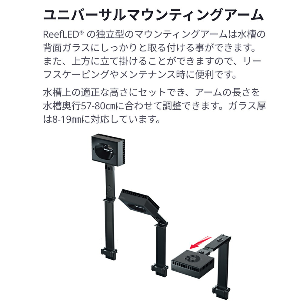楽天市場】レッドシー Reef LED 160 ユニバーサル
