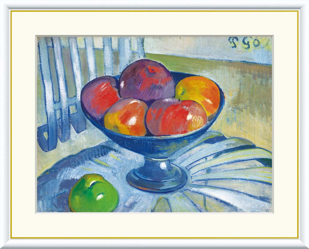 油絵 菅家令子 絵 絵画 インテリア 額付(黒) uF6-120109 静物果物 絵画