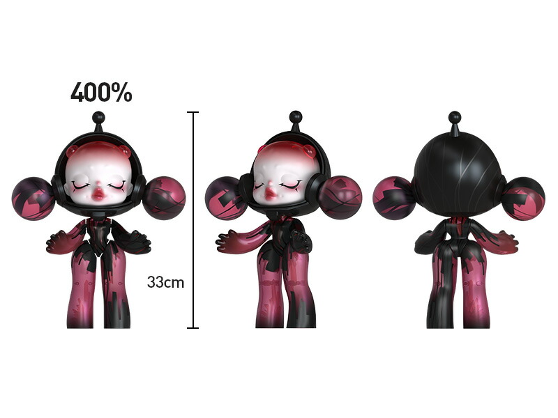 楽天市場】MEGA α SKULLPANDA 400% Red Crystal : POP MART JAPAN 楽天