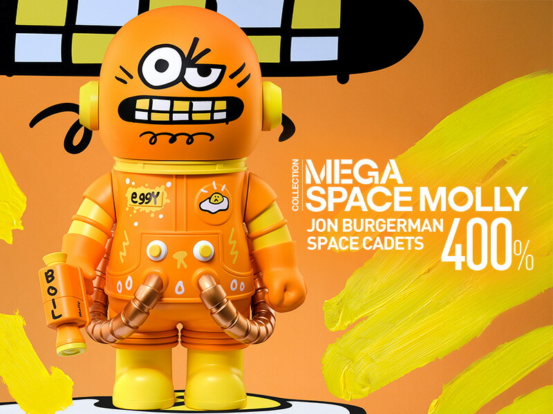 楽天市場】MEGA SPACE MOLLY 400% JON BURGERMAN SPACE CADETS