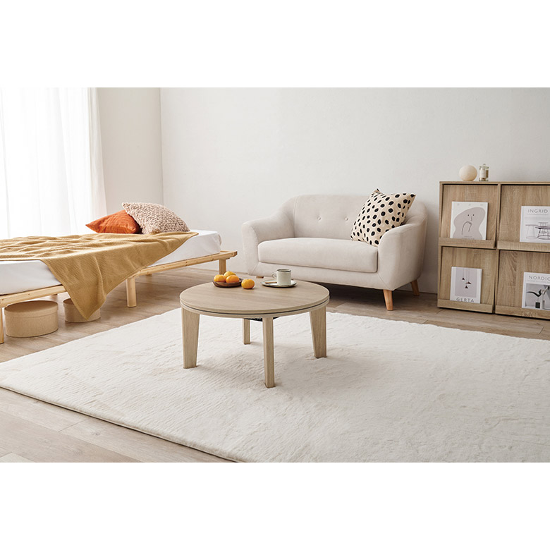 ディスカウント 【新品・送料込】こたつ シンプル ナチュラル 北欧