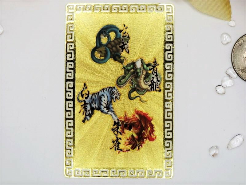 純金カード 99999刻印 福の神デザイン 2枚 総重量5.0g 遺品整理 純金